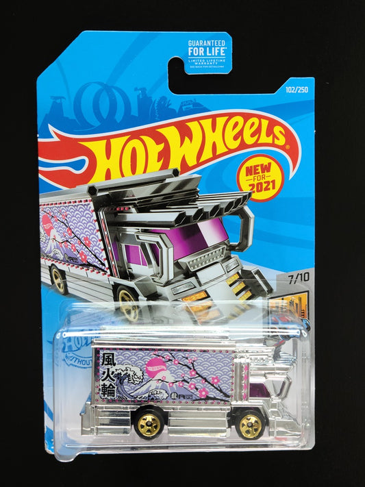 Hot Wheels - Raijin Express (Chrome)