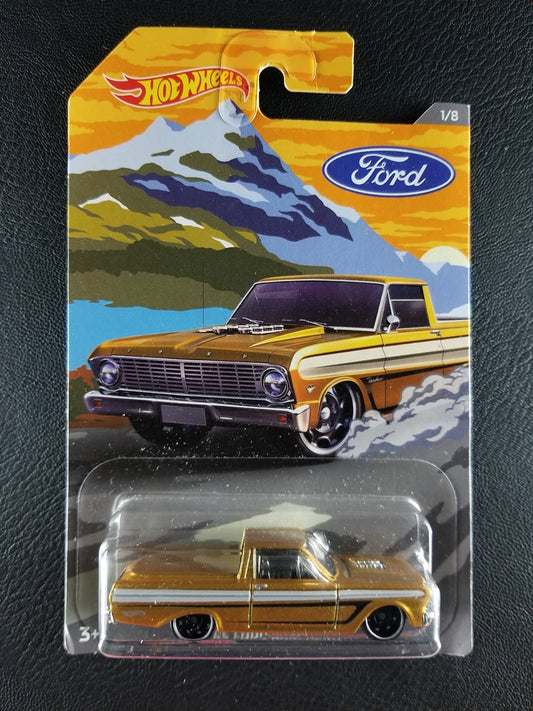 Hot Wheels - '65 Ford Ranchero (Gold) [1/8 - 2018 HW Ford Pickups]