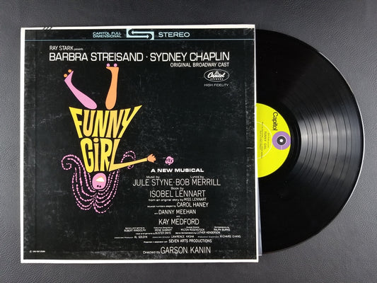 Barbra Streisand, Sydney Chaplin - Funny Girl (Original Broadway Cast) (1964, LP)