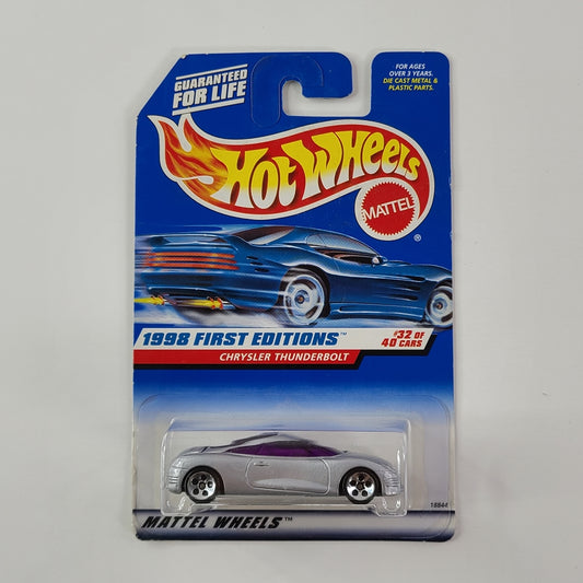 Hot Wheels - Chrysler Thunderbolt (Pearl Silver)