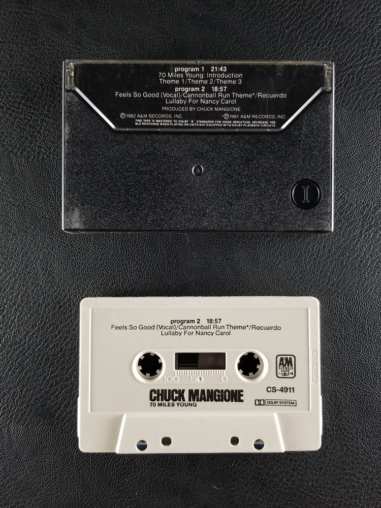 Chuck Mangione - 70 Miles Young (1982, Cassette)