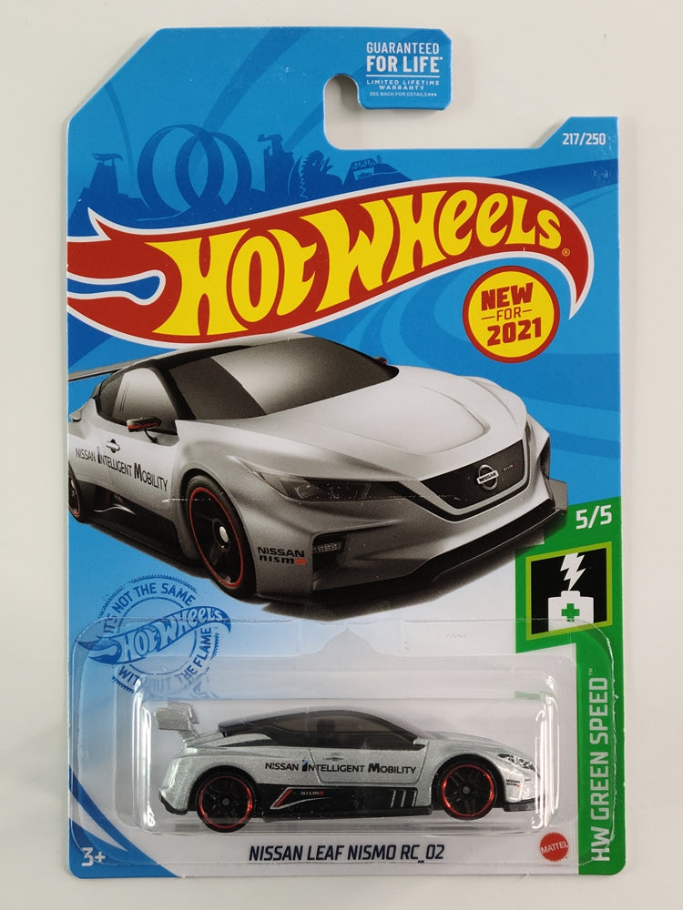 Hot Wheels - Nissan Leaf NISMO RC_02 (Metalflake Silver)