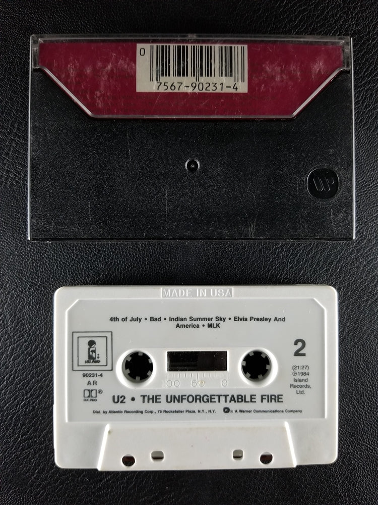 U2 - The Unforgettable Fire (1984, Cassette)