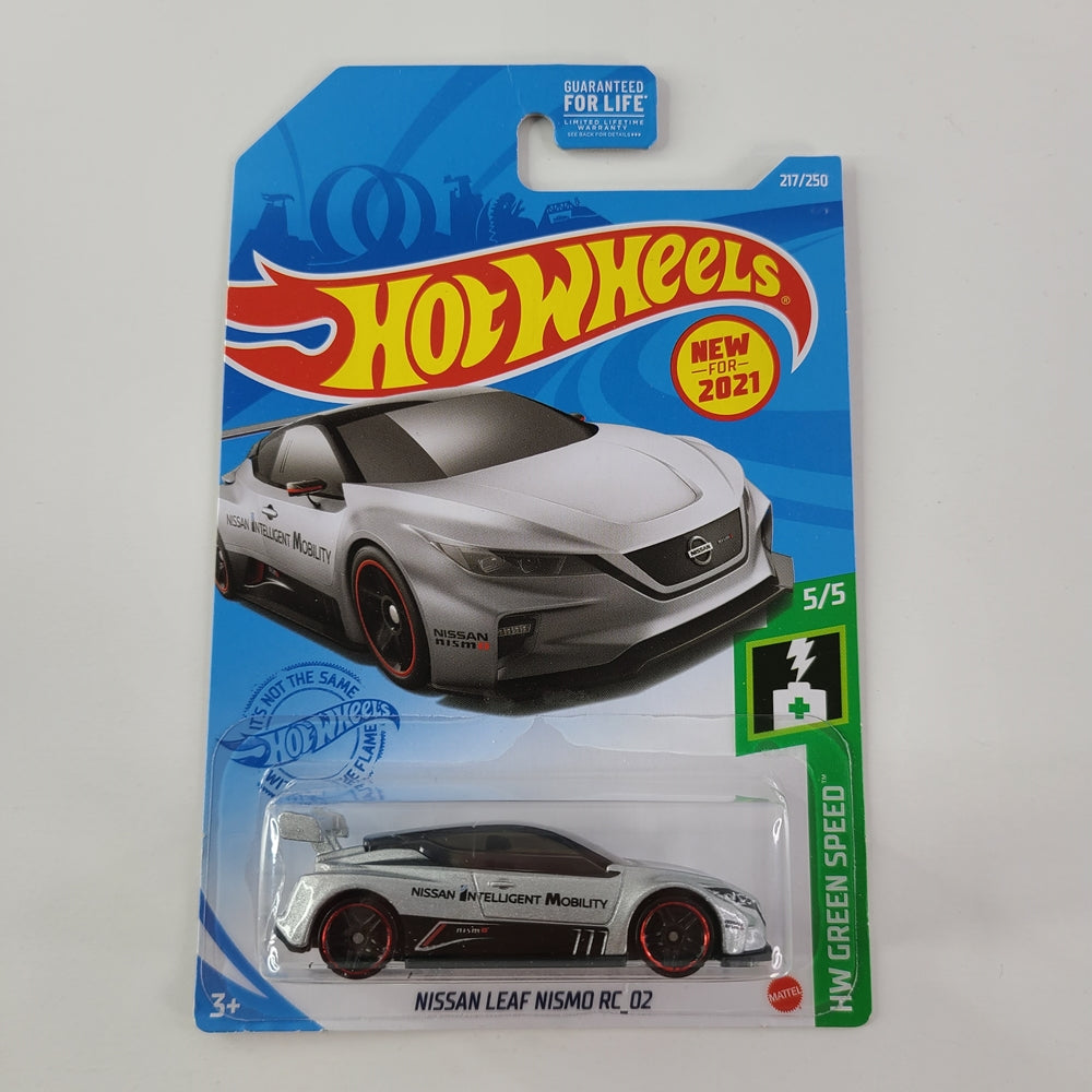 Hot Wheels - Nissan Leaf NISMO RC_02 (Metalflake Silver)