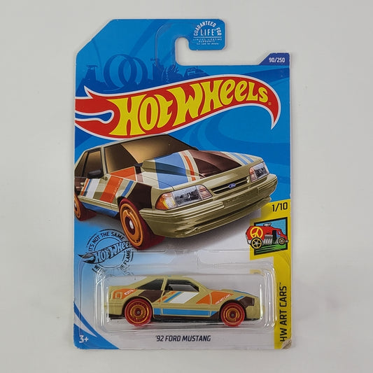 Hot Wheels - '92 Ford Mustang (Beige)