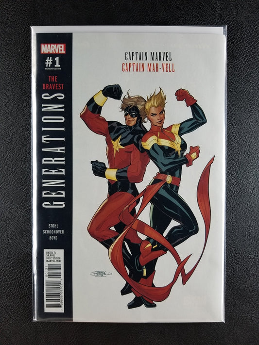 Generations: Captain Marvel and Captain Mar-Vell #1C (Marvel, November 2017)