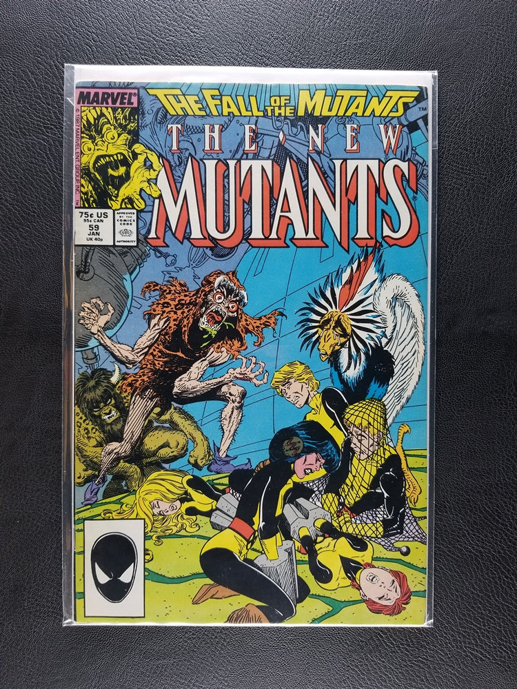 The New Mutants [1st Series] #59 (Marvel, January 1988)