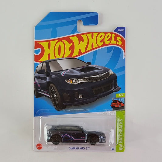 Hot Wheels - Subaru WRX STI (Metalflake Dark Blue)