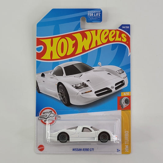 Hot Wheels - Nissan R390 GTI (White)