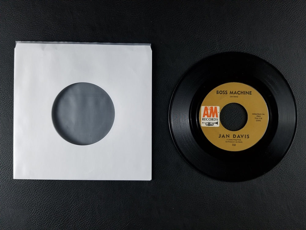 Jan Davis - Boss Machine / Fugitive (1964, 7'' Single)