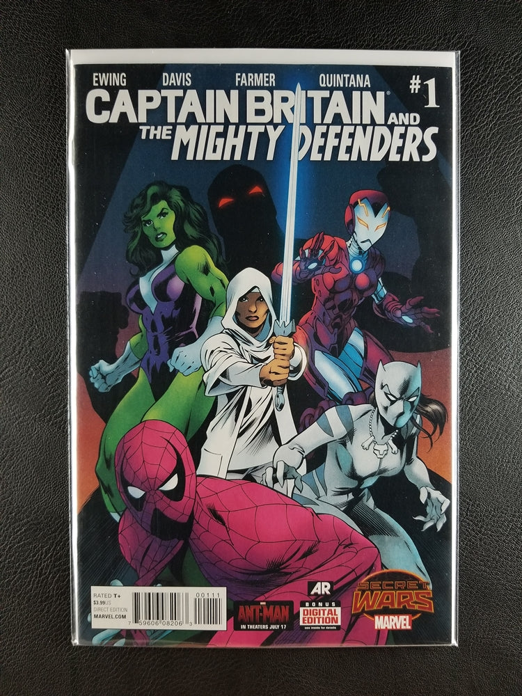 Captain Britain and the Mighty Defenders #1A (Marvel, September 2015)