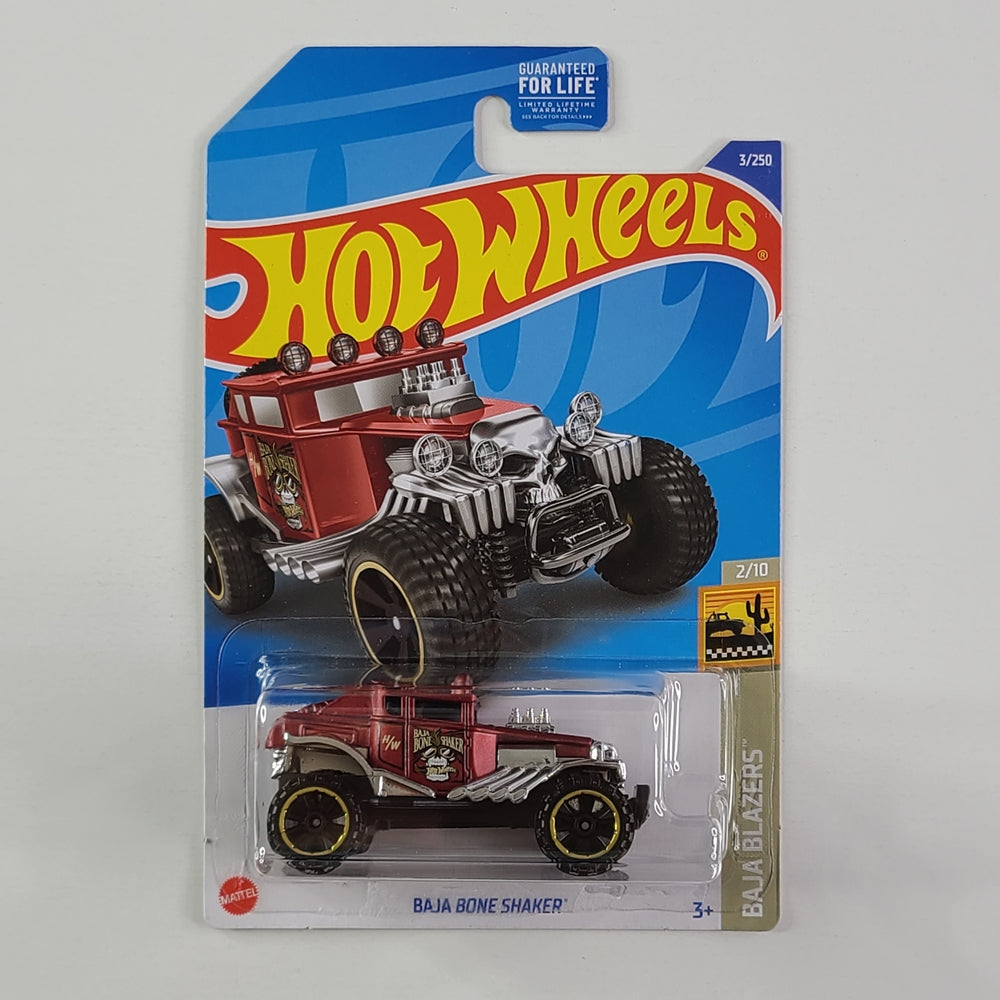 Hot Wheels - Baja Bone Shaker (Matte Maroon)