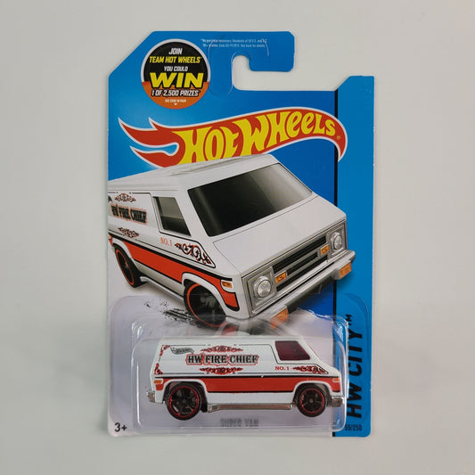 Hot Wheels - Super Van (Metalflake Pearl White)