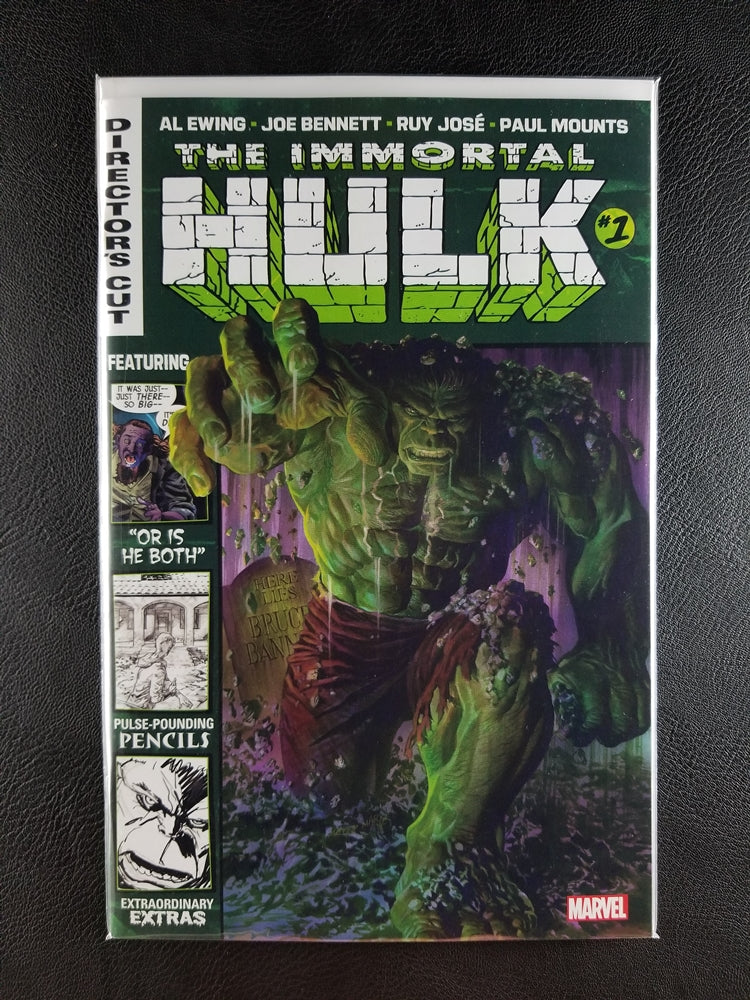 The Immortal Hulk #1DC (Marvel, October 2019)