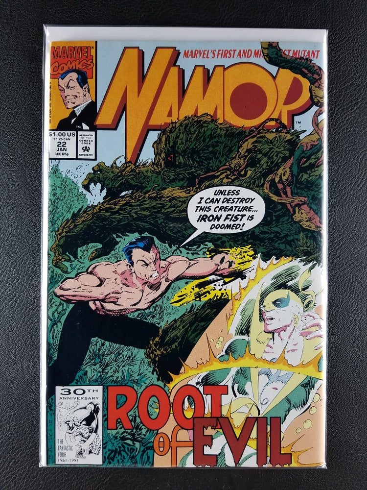 Namor the Sub-Mariner [1st Series] #22 (Marvel, January 1992)