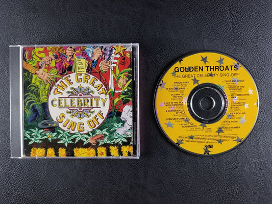 Various - Golden Throats: The Great Celebrity Sing Off (1988, CD)