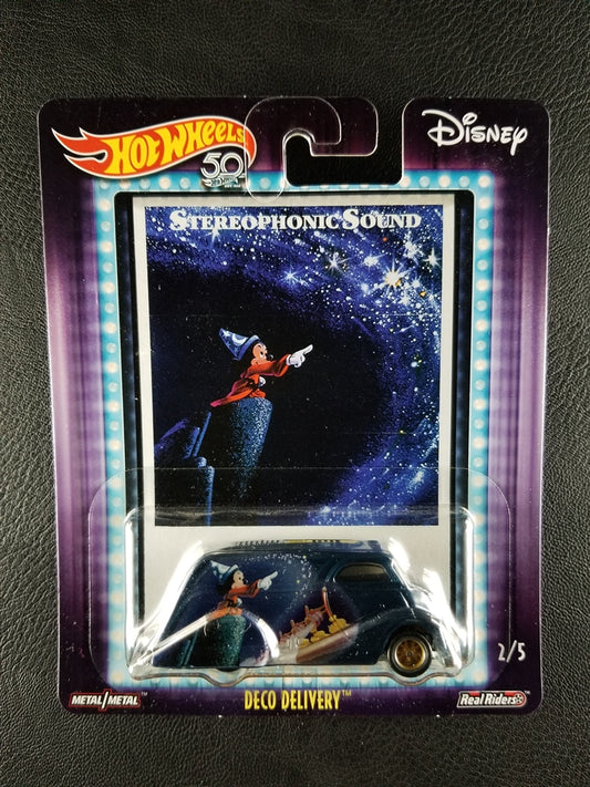 Hot Wheels - Deco Delivery (Dark Blue) [2/5 - 2018 Pop Culture: Disney]