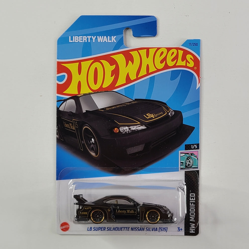 Hot Wheels - LB Super Silhouette Nissan Silvia (S15) (Black)