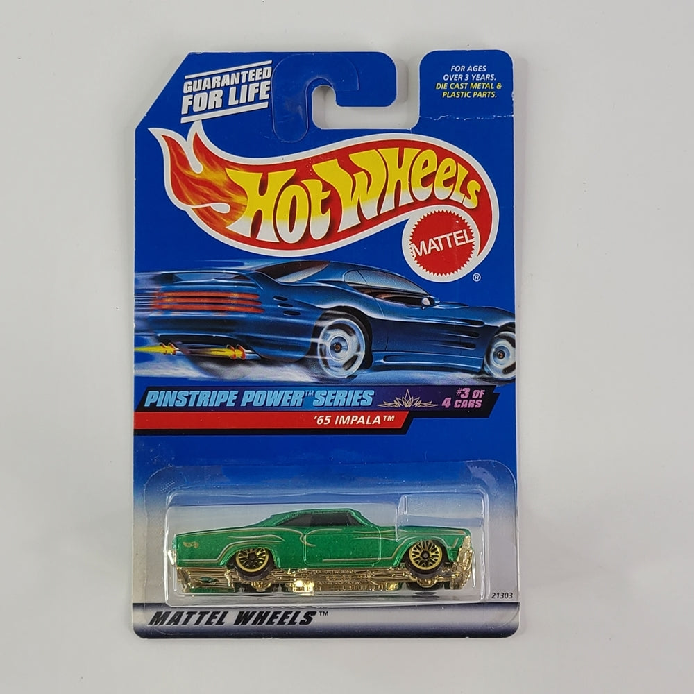 Hot Wheels - '65 Impala (Metalflake Green)