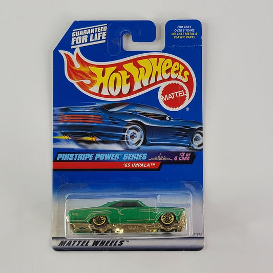 Hot Wheels - '65 Impala (Metalflake Green)