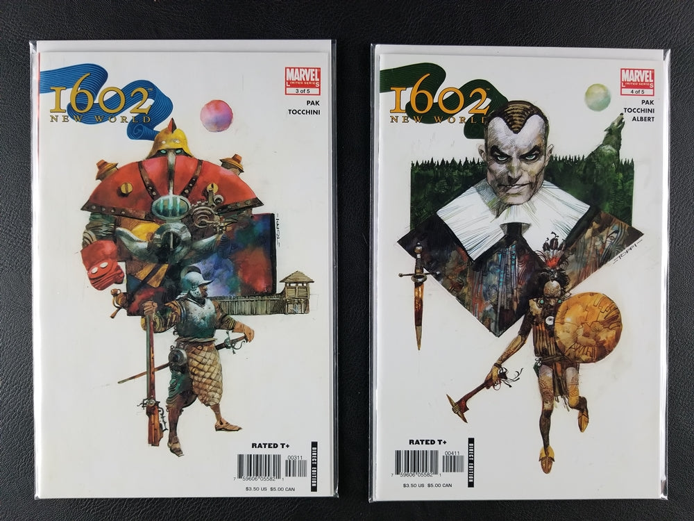 Marvel 1602 New World #1, 2, 3, 4 Set (Marvel, 2005)