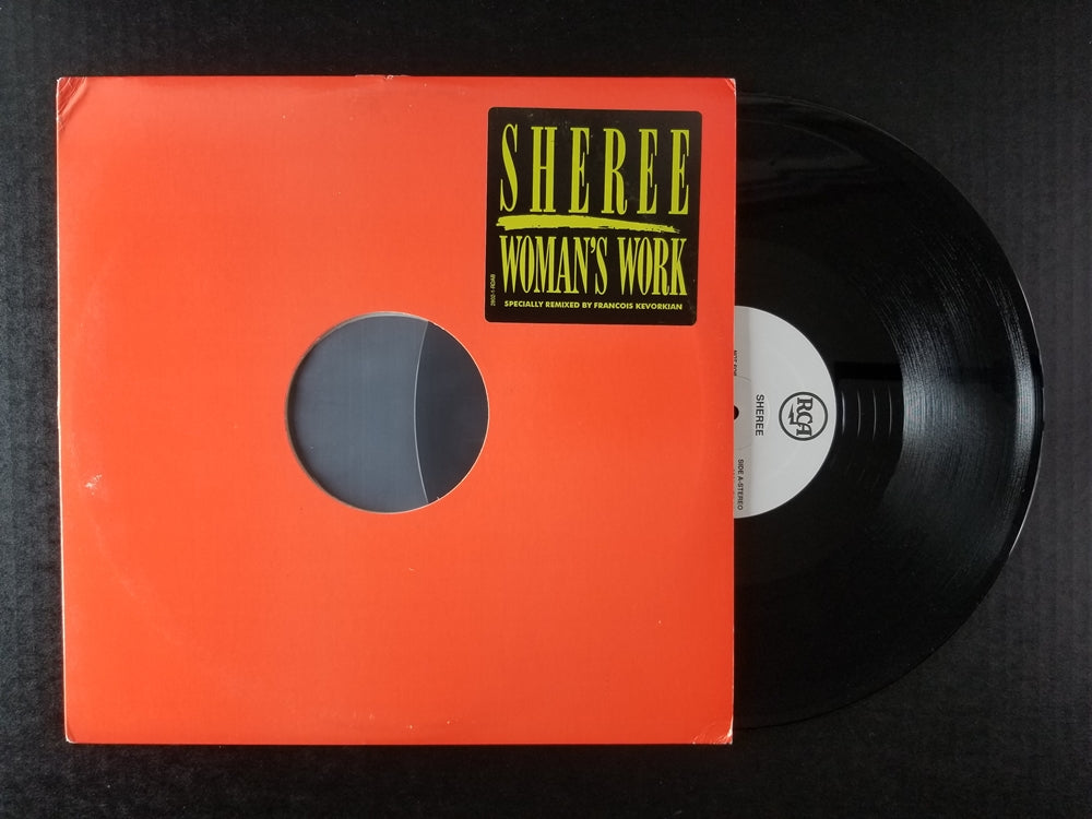 Sheree - Woman's Work (1989, 12'' Single) [Promo]