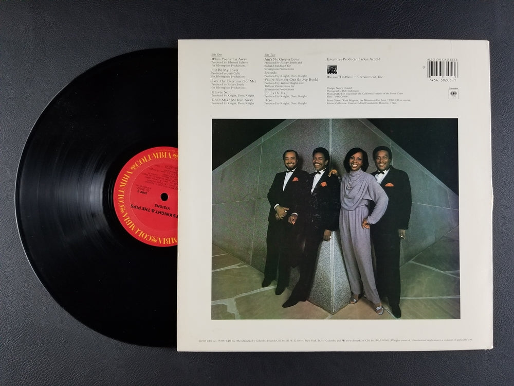 Gladys Knight & The Pips - Visions (1983, LP)