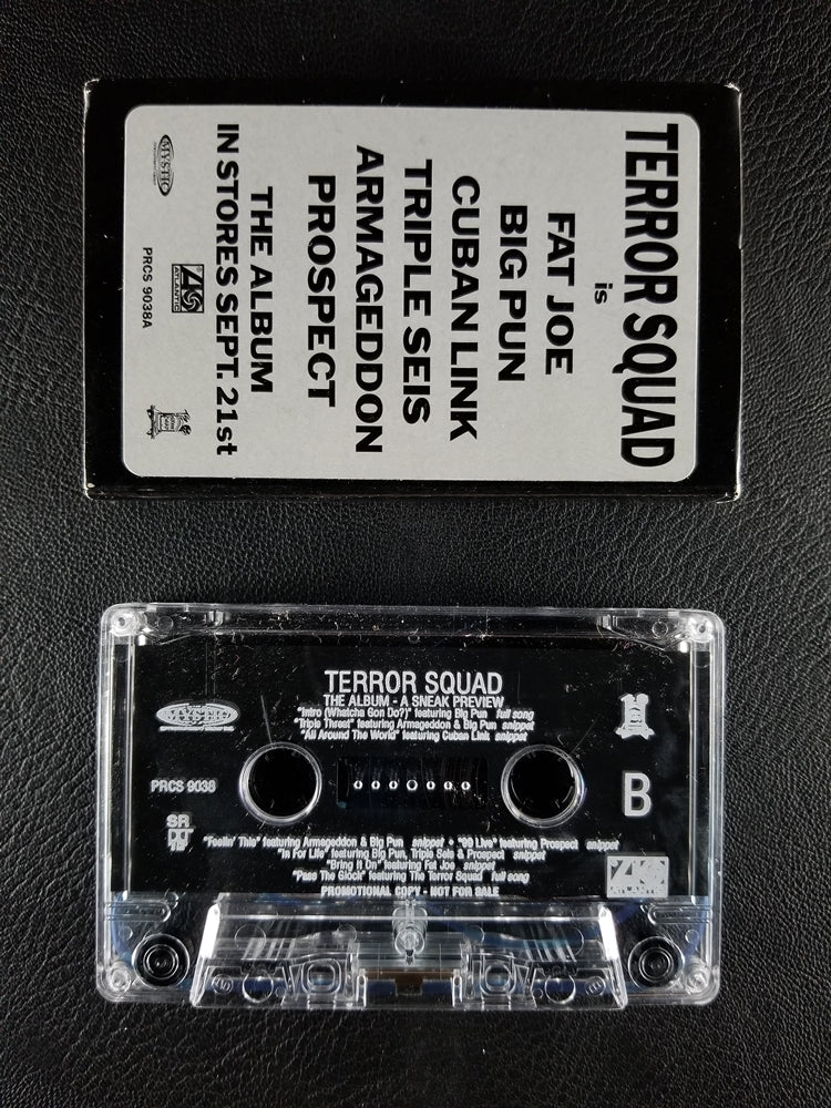 Terror Squad - The Album "A Sneak Preview" (1999, Cassette, Sampler) [Promo]