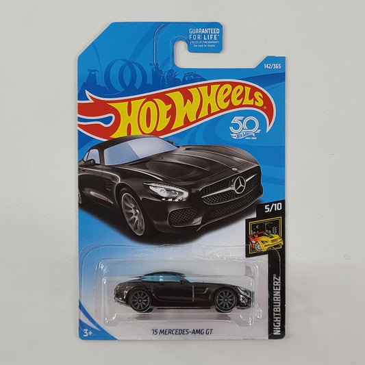 Hot Wheels - '15 Mercedes-AMG GT (Metalflake Black)