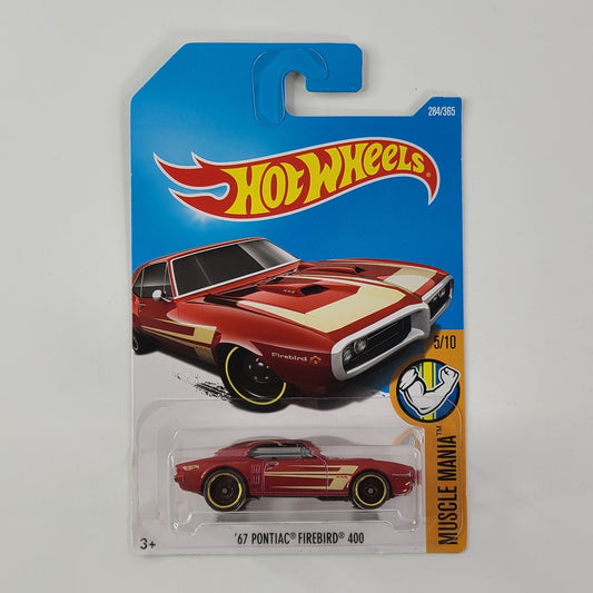 Hot Wheels - '67 Pontiac Firebird 400 (Metalflake Red)