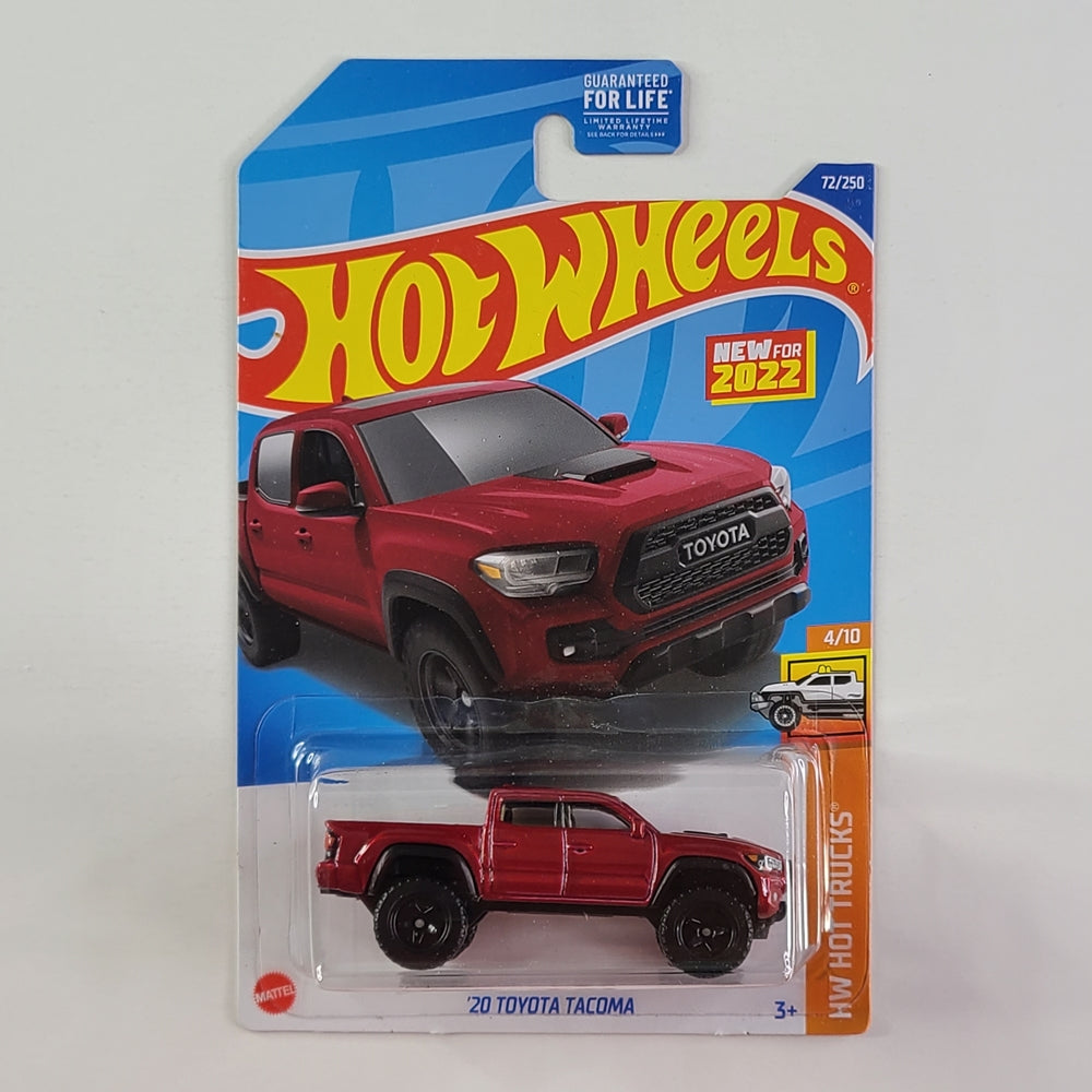 Hot Wheels - '20 Toyota Tacoma (Barcelona Red Metallic)