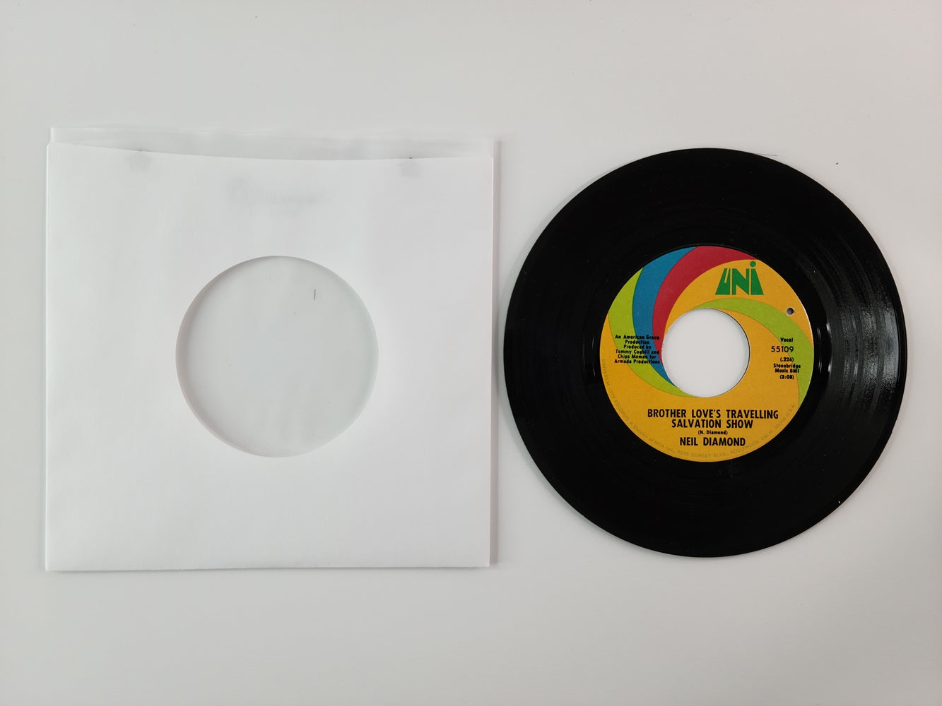 Neil Diamond - Brother Love's Travellilng Salvation Show (7'' Single)