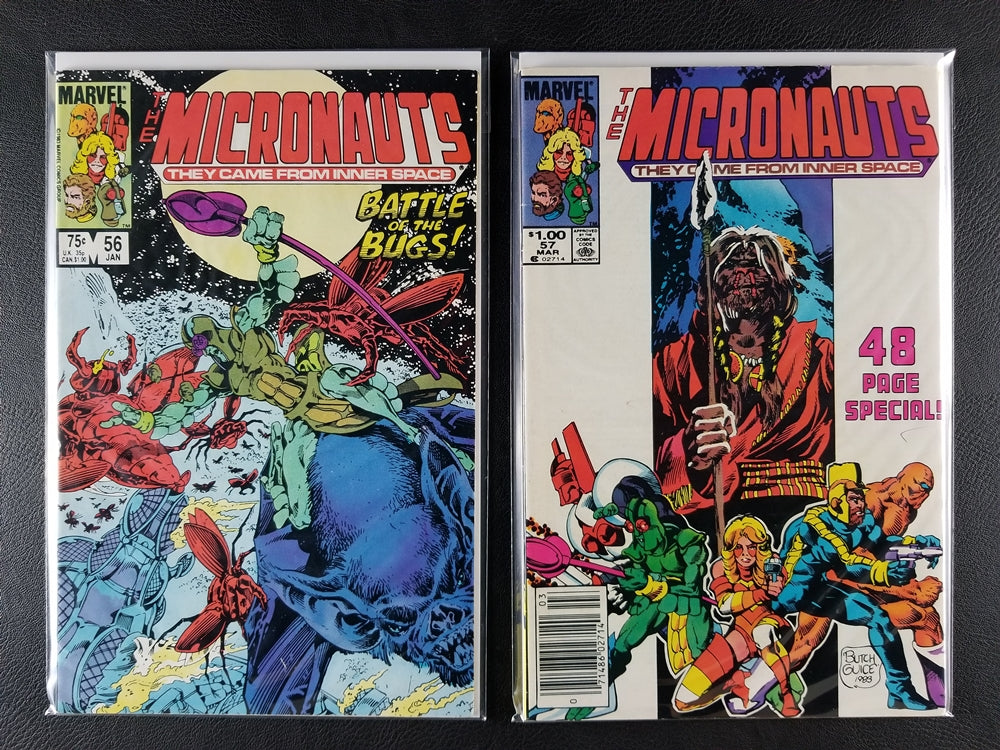 The Micronauts [1st Series] #56-58 Set (Marvel, 1984)