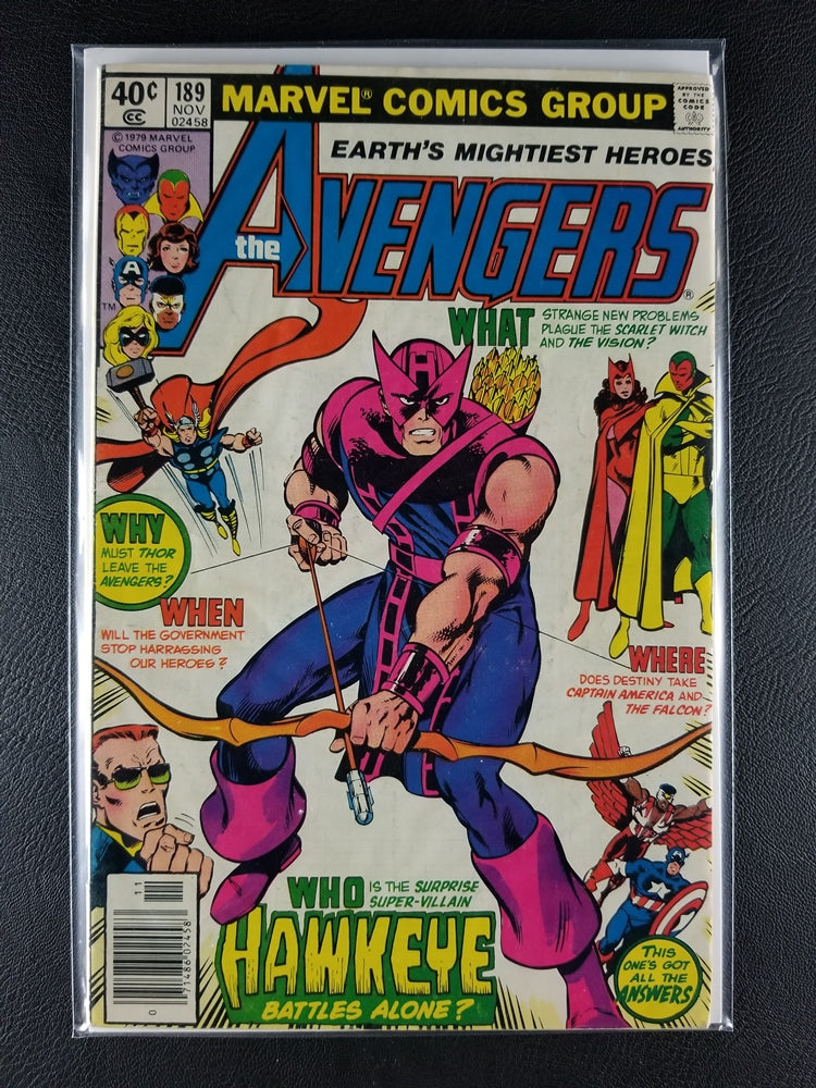 The Avengers [1st Series] #189 (Marvel, November 1979)