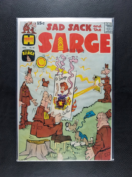 Sad Sack and the Sarge #83 (Harvey, August 1970)