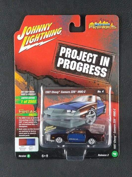Johnny Lightning - 1987 Chevy Camaro Z28 Iroc-Z (Brown) [Ltd., 1 of 2500]