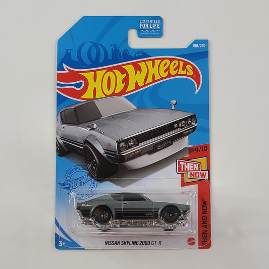 Hot Wheels - Nissan Skyline 2000 GT-R (Metalflake Dark Gray) [Then and Now Mini Collection (2021) - 9/10]