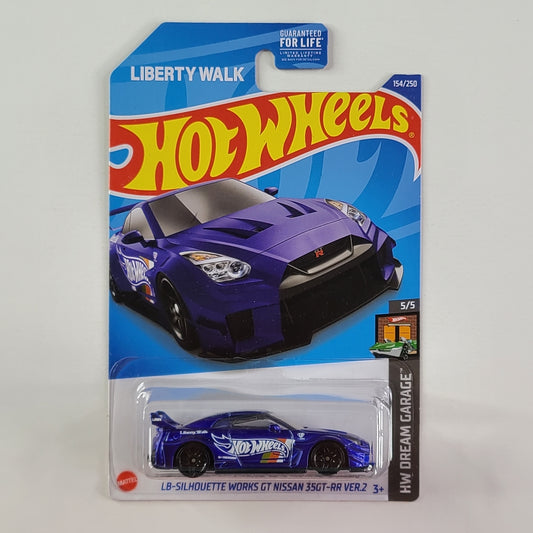 Hot Wheels - LB-Silhouette WORKS GT Nissan 35GT-RR VER.2 (Imperial Blue)