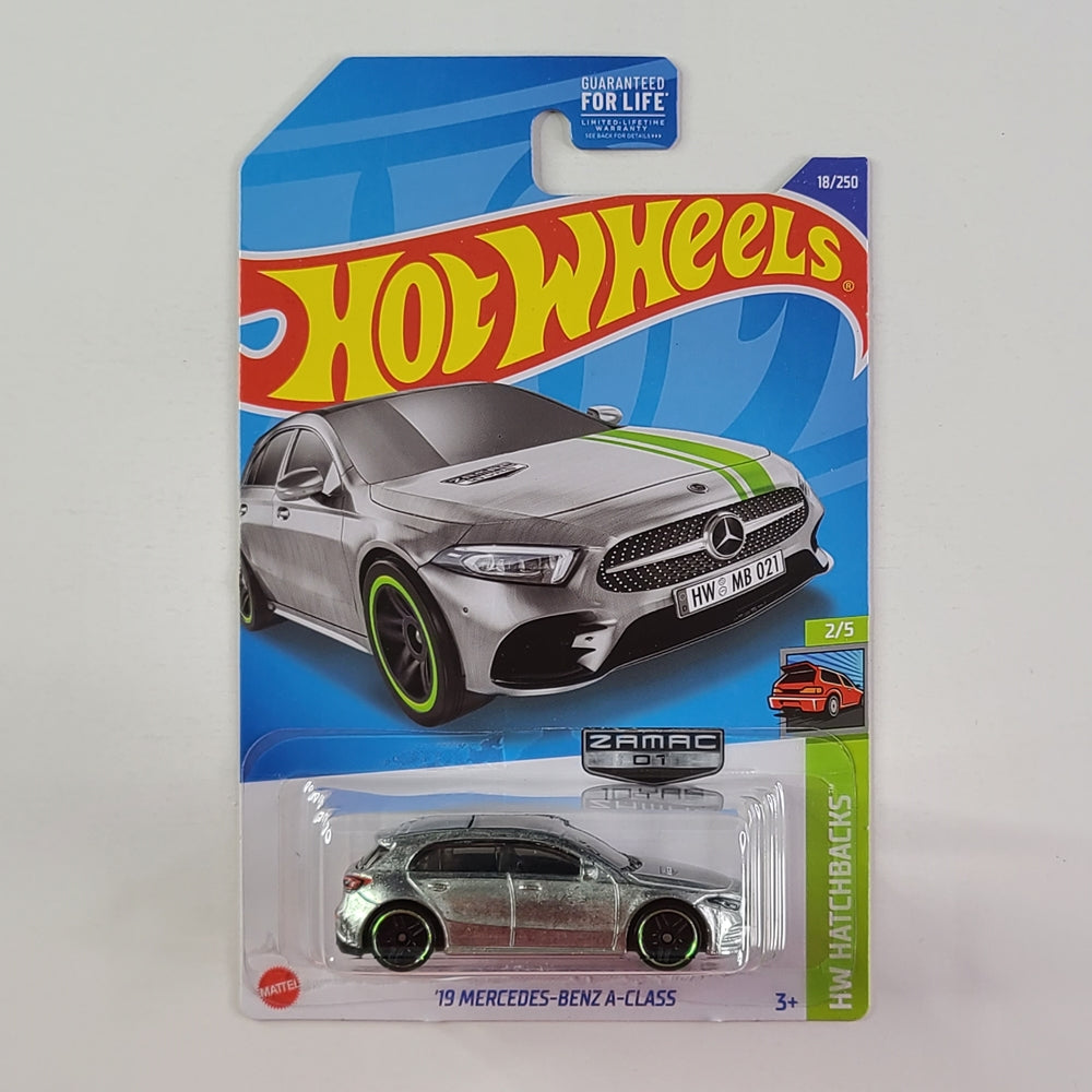 Hot Wheels - '19 Mercedes-Benz A-Class (Unpainted) [Walmart Exclusive Zamac Edition]