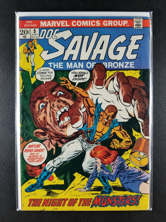 Doc Savage #5 (Marvel, June 1973)