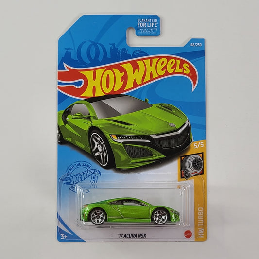 Hot Wheels - '17 Acura NSX (Candy Apple Green) [HW Turbo Mini Collection (2021) - 5/5]