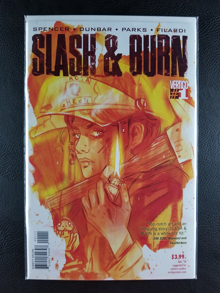 Slash and Burn #1 (DC/Vertigo, January 2016)