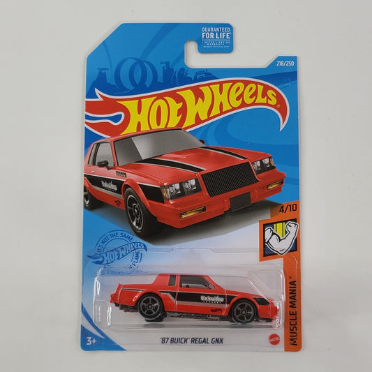 Hot Wheels - '87 Buick Regal GNX (Red)