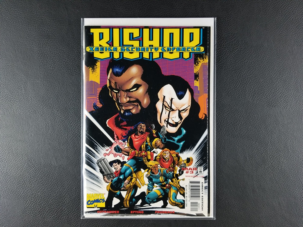 Bishop: Xavier Security Enforcer #1-3 Set (Marvel, 1998)