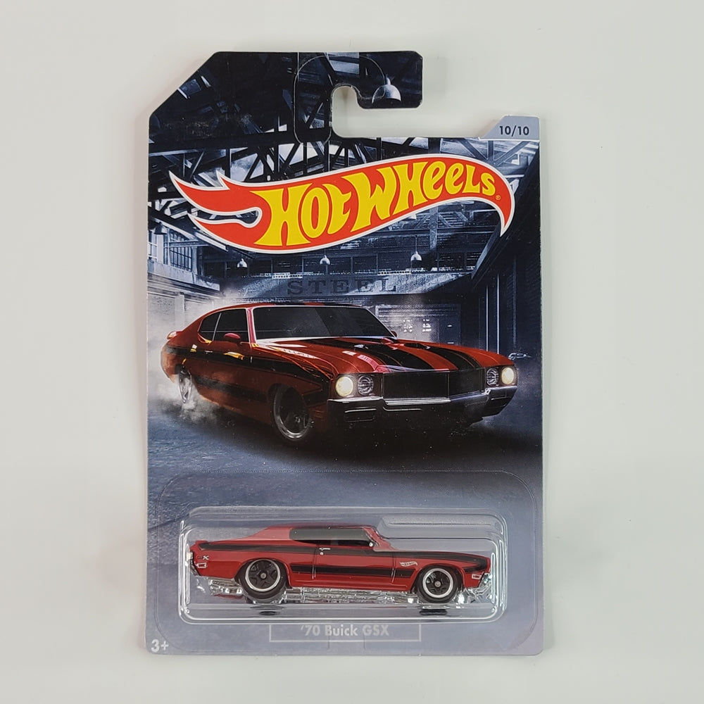 Hot Wheels - '70 Buick GSX (Dark Red) [American Steel Series (2020) - 10/10]