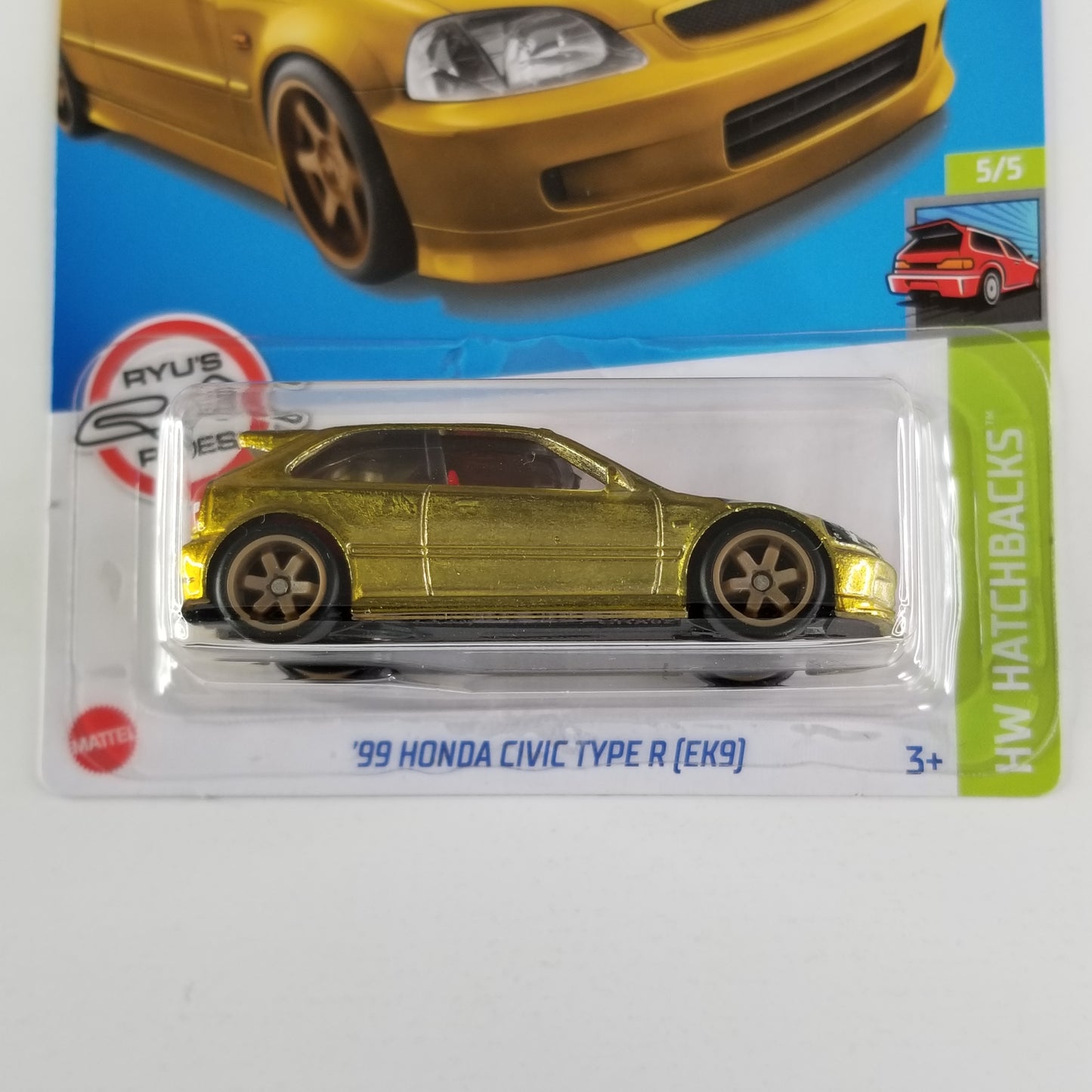 2022 HW SUPER TREASURE HUNT HW '99 Honda Civic Type R (EK9)