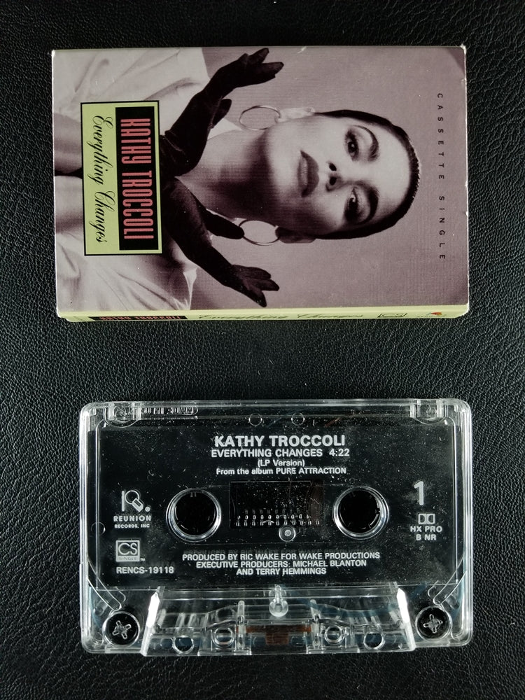 Kathy Troccoli - Everything Changes (1991, Cassette Single)