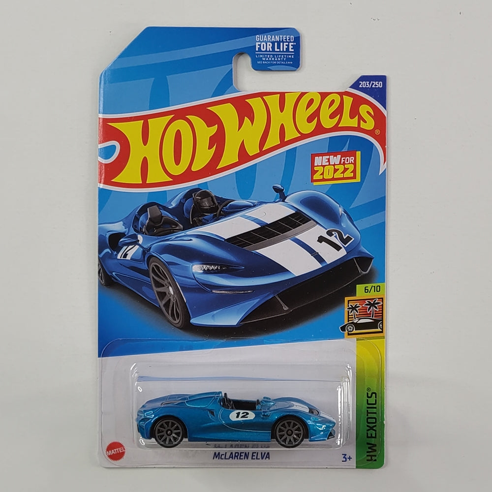 Hot Wheels - McLaren Elva (Burton Blue)