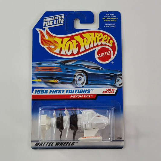 Hot Wheels - Fathom This (White)