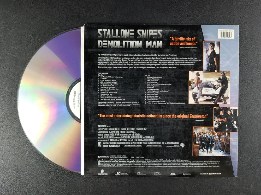 Demolition Man [Widescreen] (1994, Laserdisc)